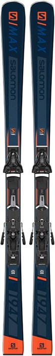 Горные лыжи SALOMON E S/MAX 1947 + крепление Z12 GW Горные лыжи SALOMON E S/MAX 1947 + крепление Z12 GW