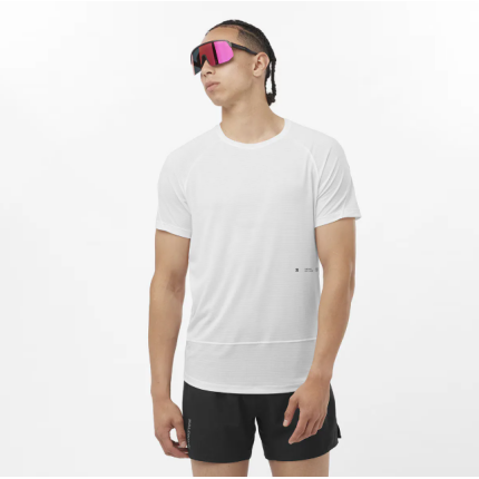 Футболка SALOMON CROSS RUN GRAPHIC TEE M WHITE/P
