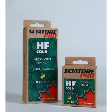 Парафин Sciatore Pro  HF COLD (зеленый) -12/-20 45 гр