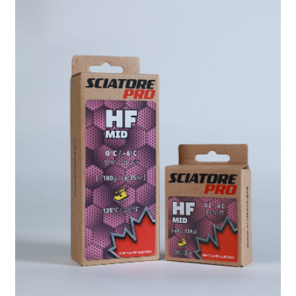 Парафин Sciatore Pro  HF MID (фиолетовый) 0/-6 45 гр
