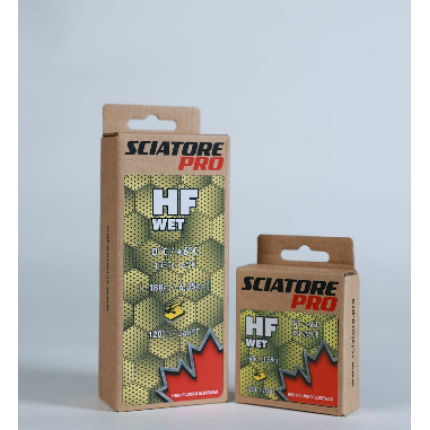 Парафин Sciatore Pro  HF WET (бледно желтый) 0/+6 45гр
