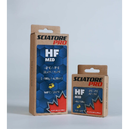 Парафин Sciatore Pro  HF MID (синий) -2/-7 45 гр
